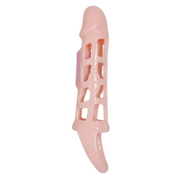 PRETTY LOVE - CAPA EXTENSOR DE pénis HARRISON COM vibração E ALA 13.5 CM - Image 2