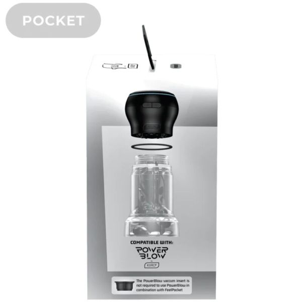 KIIROO - FEEL POCKET STROKER CRYSTAL POR KIIROO TRANSPARENTE - Image 6