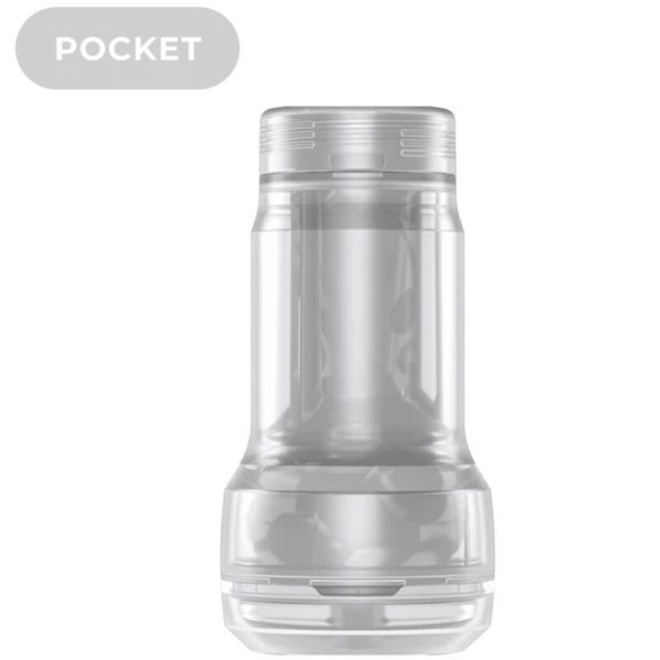 KIIROO - FEEL POCKET STROKER CRYSTAL POR KIIROO TRANSPARENTE - Image 3