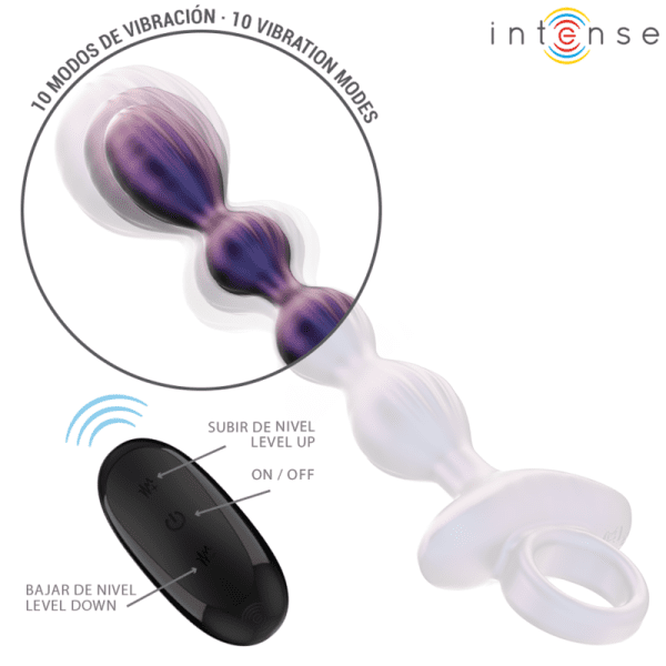 INTENSE - JACKIE VIBRATING ANAL PLUG MODELO 1 controlo REMOTO - Image 3