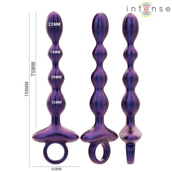 INTENSE - JACKIE VIBRATING ANAL PLUG MODELO 1 controlo REMOTO - Image 2