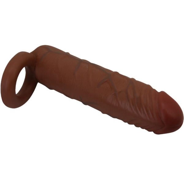 PRETTY LOVE - MANGA PENIS KAILE COM EXTENSÃO DE 2,5 CM MULATO - Image 4