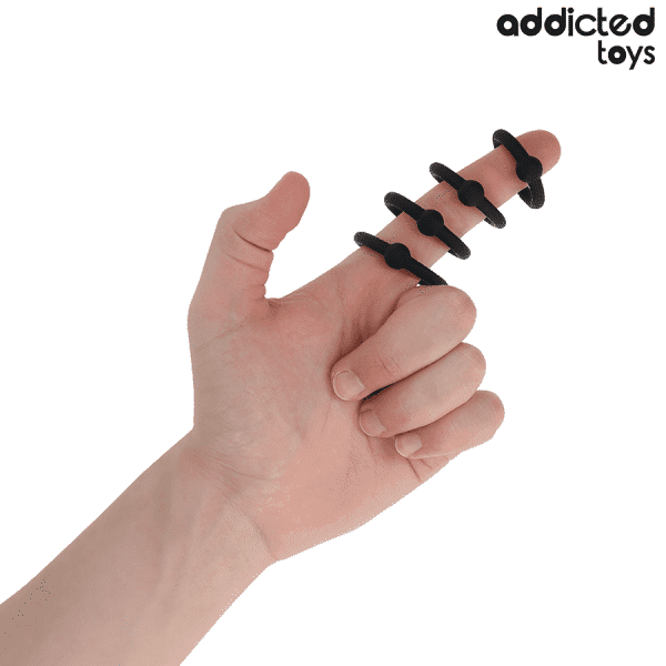 ADDICTED TOYS - CONJUNTO DE ANÉIS DE SILICONE DE PRESSÃO - Image 2