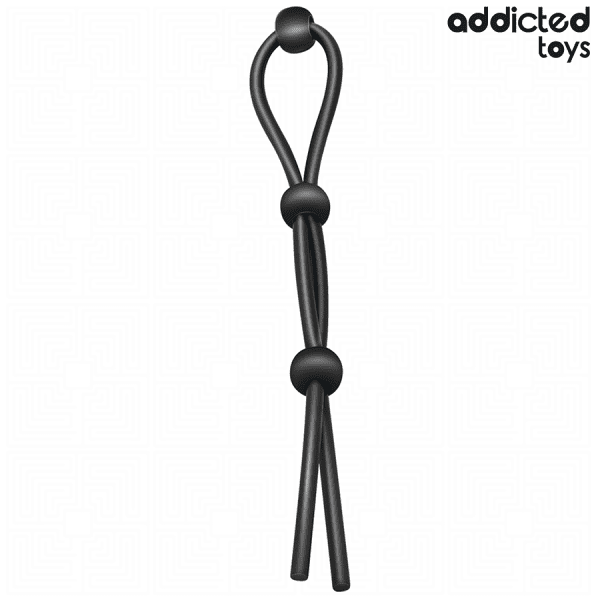 ADDICTED TOYS - CORDA DE SILICONE PARA O pénis DE TRIPLO LOOP - Image 2