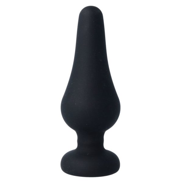 INTENSE - PLUG ANAL PIPO L SILICONE PRETO 13 CM - Image 3