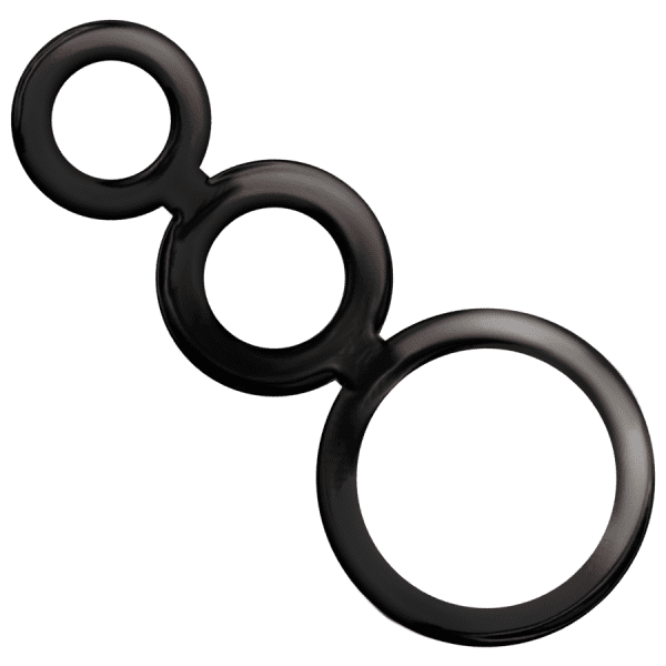 ADDICTED TOYS - CONJUNTO DE ANÉIS - PARA pénis - FUMADO - Image 2